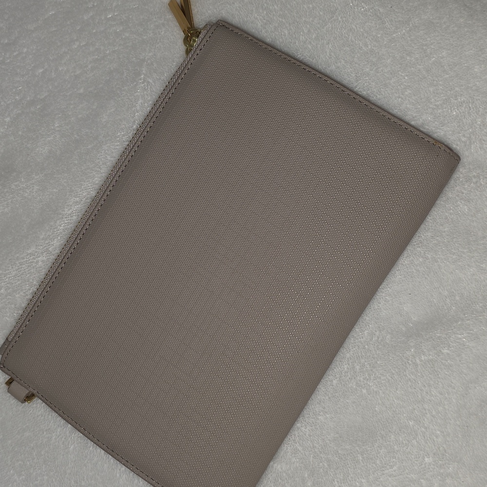 Dagne Dover Essentials Clutch Wallet Vegan Leather Zipper Pockets Card Slots